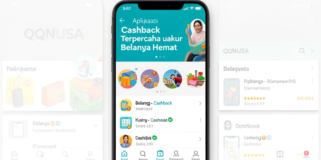 Tampilan antarmuka QQNUSA yang user-friendly dan menarik.