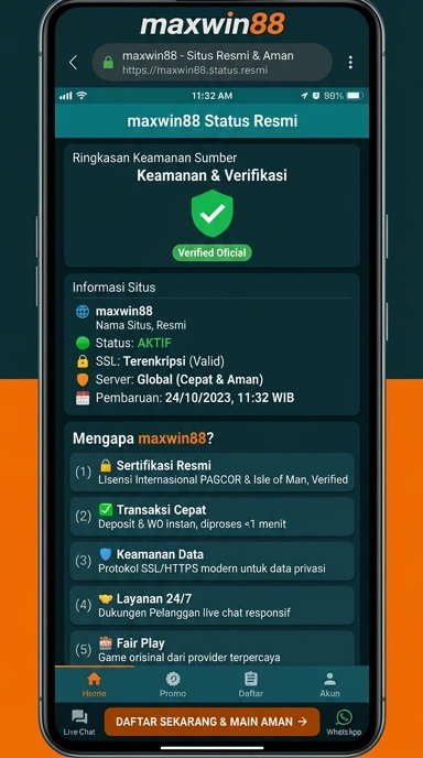 Halaman Resmi maxwin88 untuk Pengguna Android Indonesia