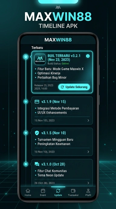 Riwayat Versi maxwin88 untuk Pengguna Android